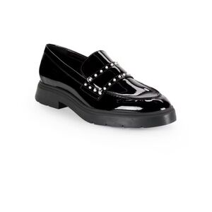 Darcy Simulated Pearl Leather Penny Loafers